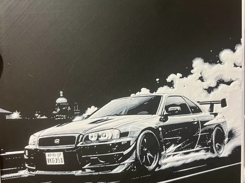 Nissan Skyline GTR Hueforge 200x200