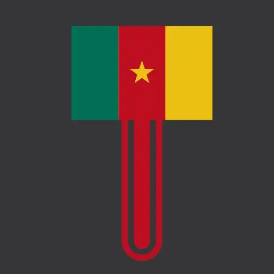 CM - Cameroon Flag bookmark
