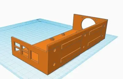 caja para escofina