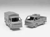 VW T3 Doka - H0 scale van model kit-2