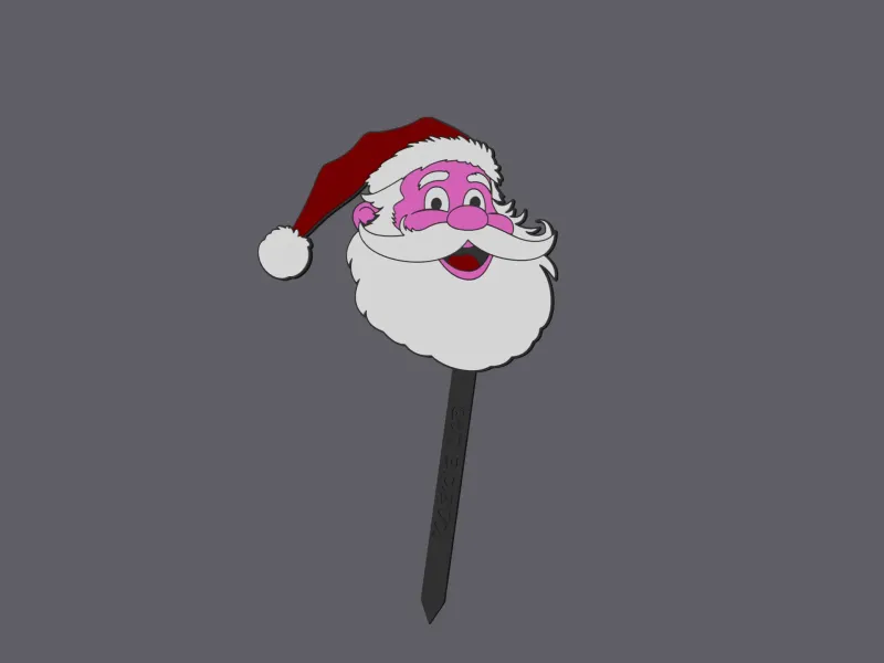 Santa Claus - Caketopper & Cupcaketopper v2