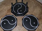 Yin Yang Coaster Set-2