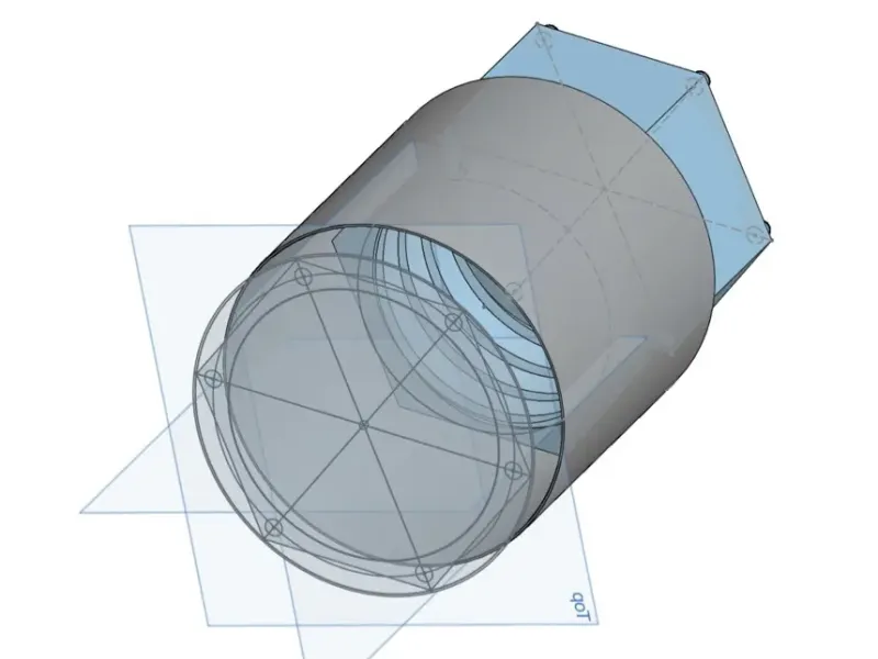 Giant Pencil Eraser Base Hex 2