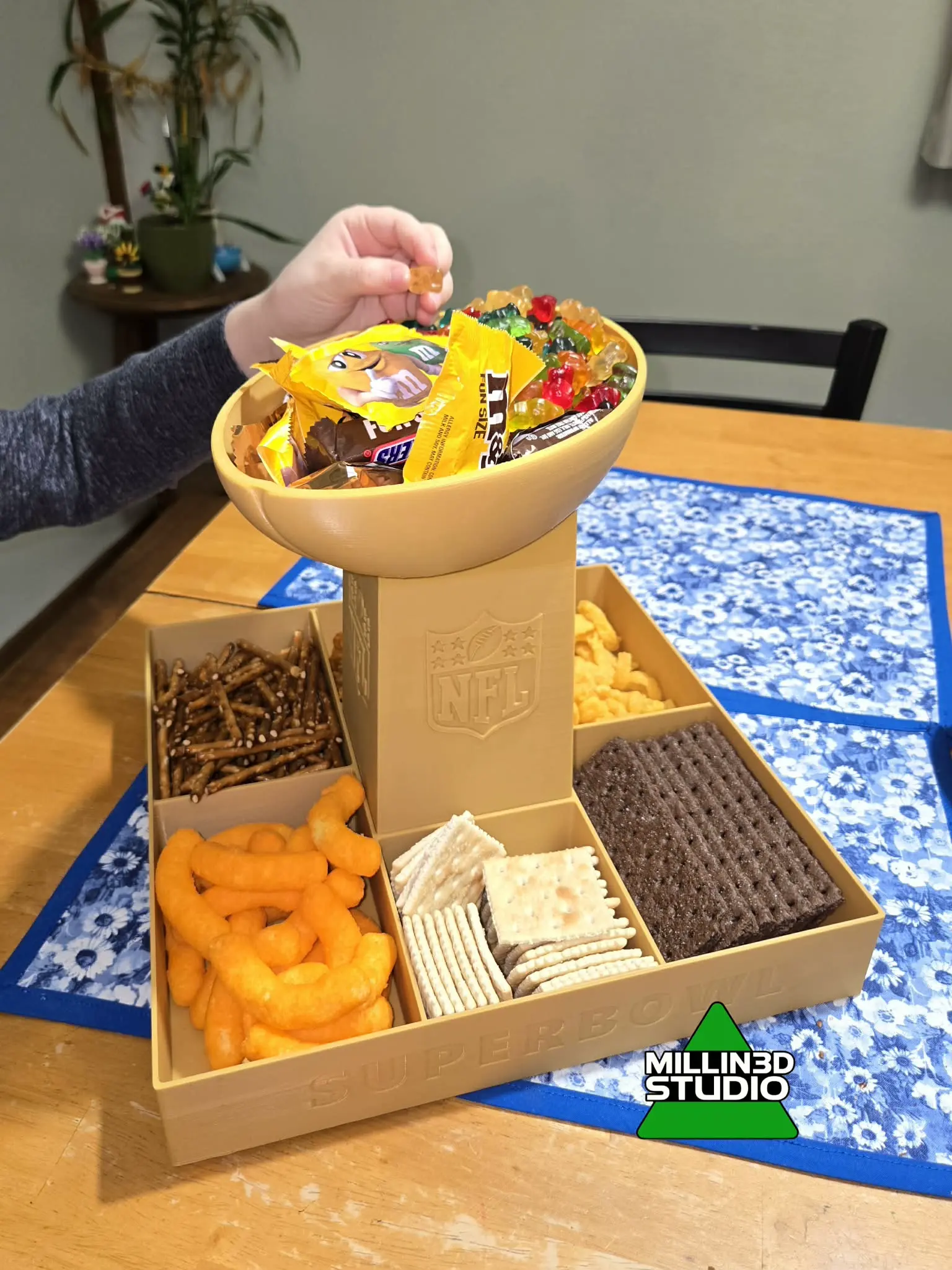 NFL Football SUPERBOWL Party Snack Tray