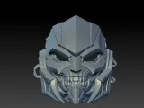 Megatron mask - Transformers - 3D print-1