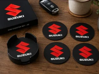 Suzuki SpeedGrip Coasters + Holder