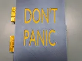 DONT PANIC: Passport Cover and Towel Rack-1