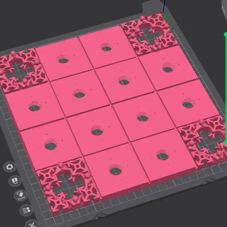 Konomi Quad 2020 T-Slot Spine Modular Board w / holes