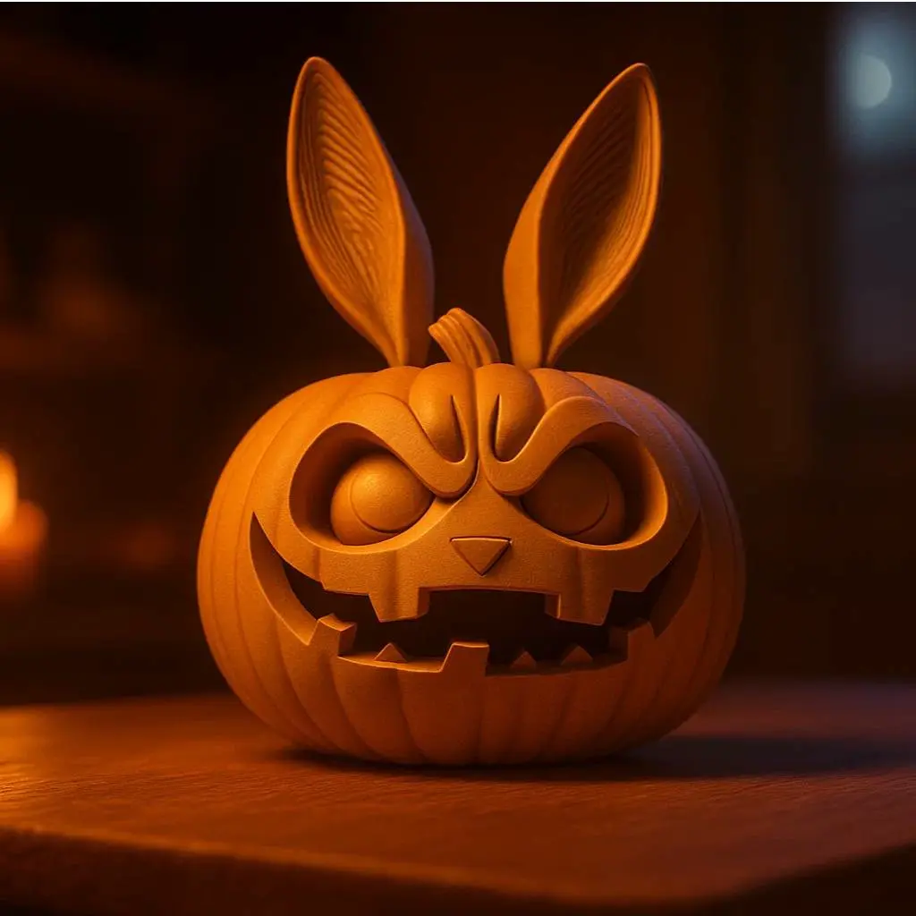 pumpkin rabbit (Halloween)
