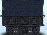 Medieval house in stone and wood with fireplace (1) - miniat-6