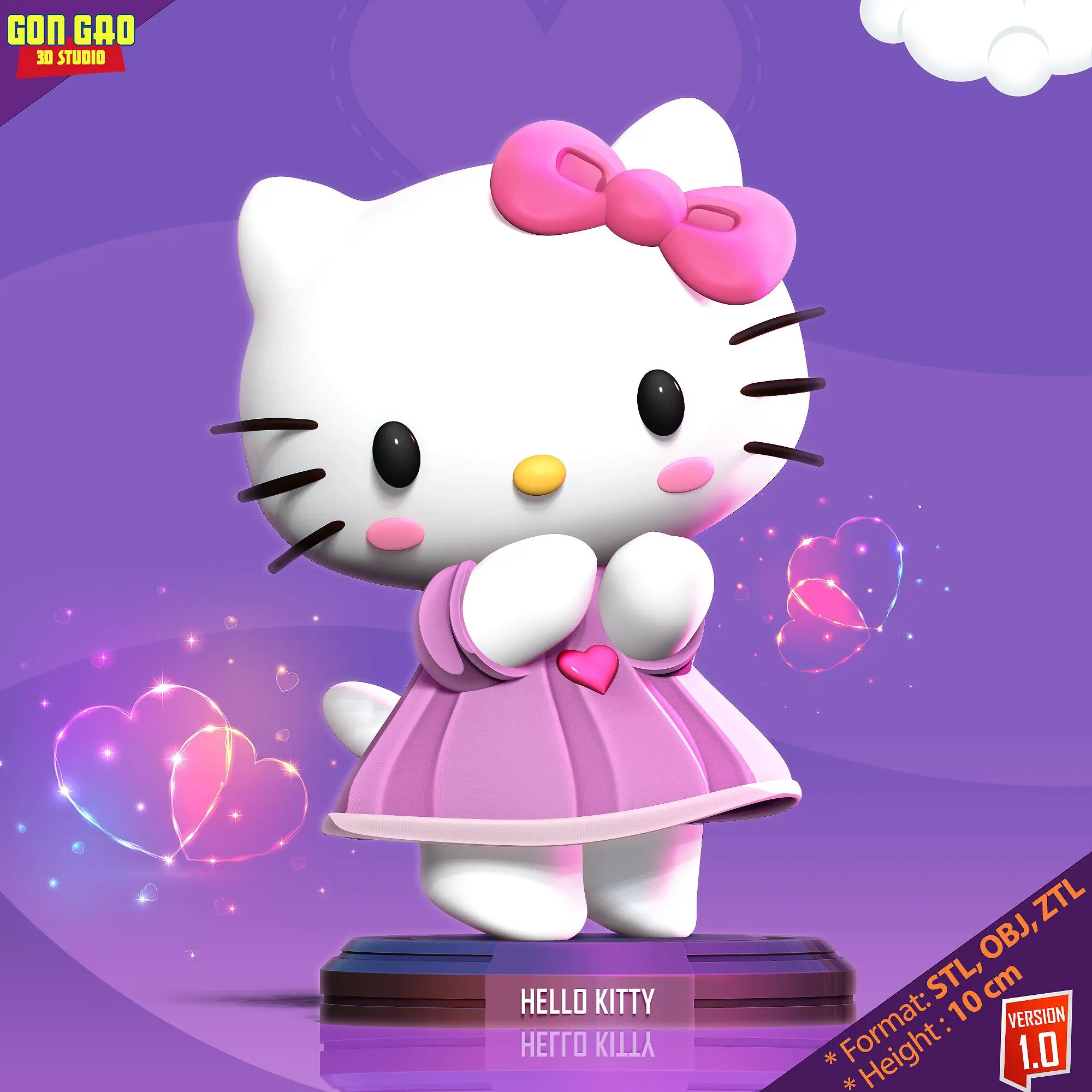 Hello Kitty este o balerină
