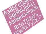 Letters upper and lower-0