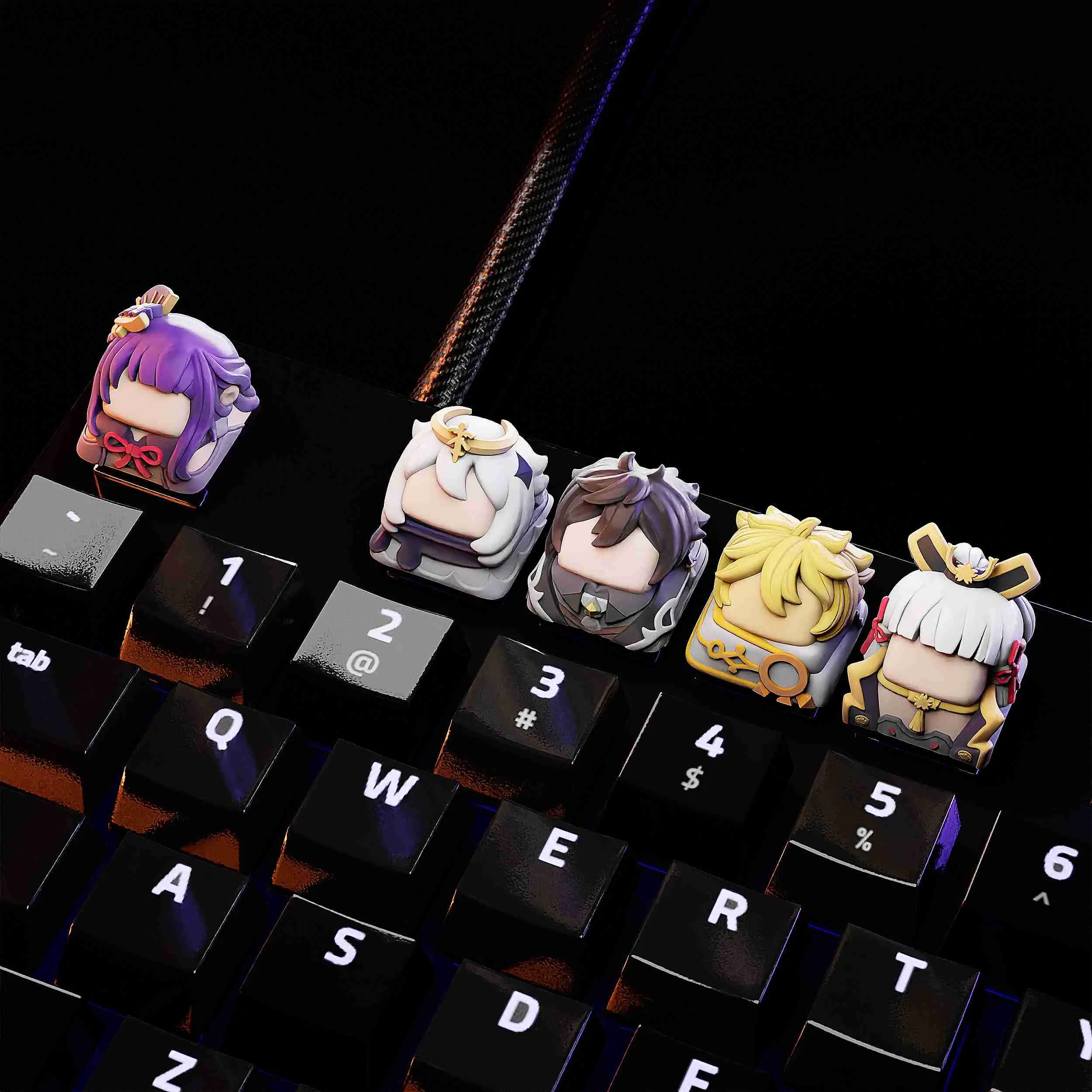 Genshin Impact Keycaps Vol I - Mechanical Keyboard