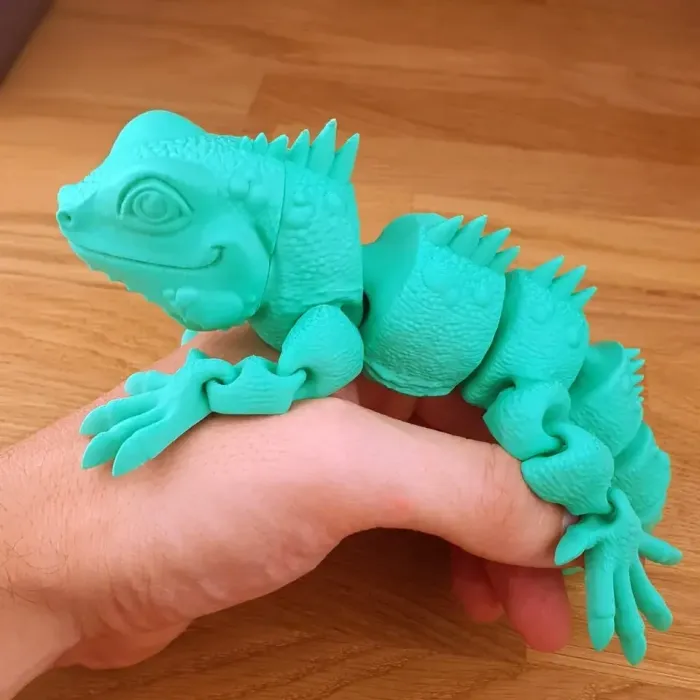Iguana Figurine - Miniatures - PLA - 3D printed product - фото 4