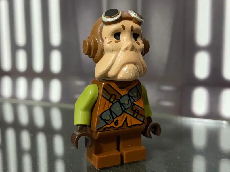 Kuiil minifigure star wars custom