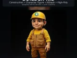 Stylized Character Collection Vol. 01 – Kitbash High-Poly 3D-5