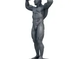 Bodybuilder Low Poly - 3D Model-2