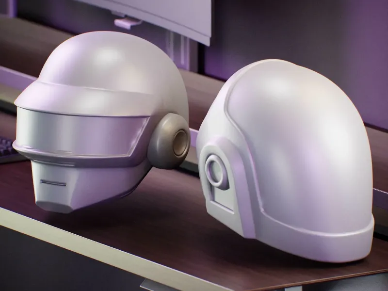 Decorative DaftPunk Hollow Helmets