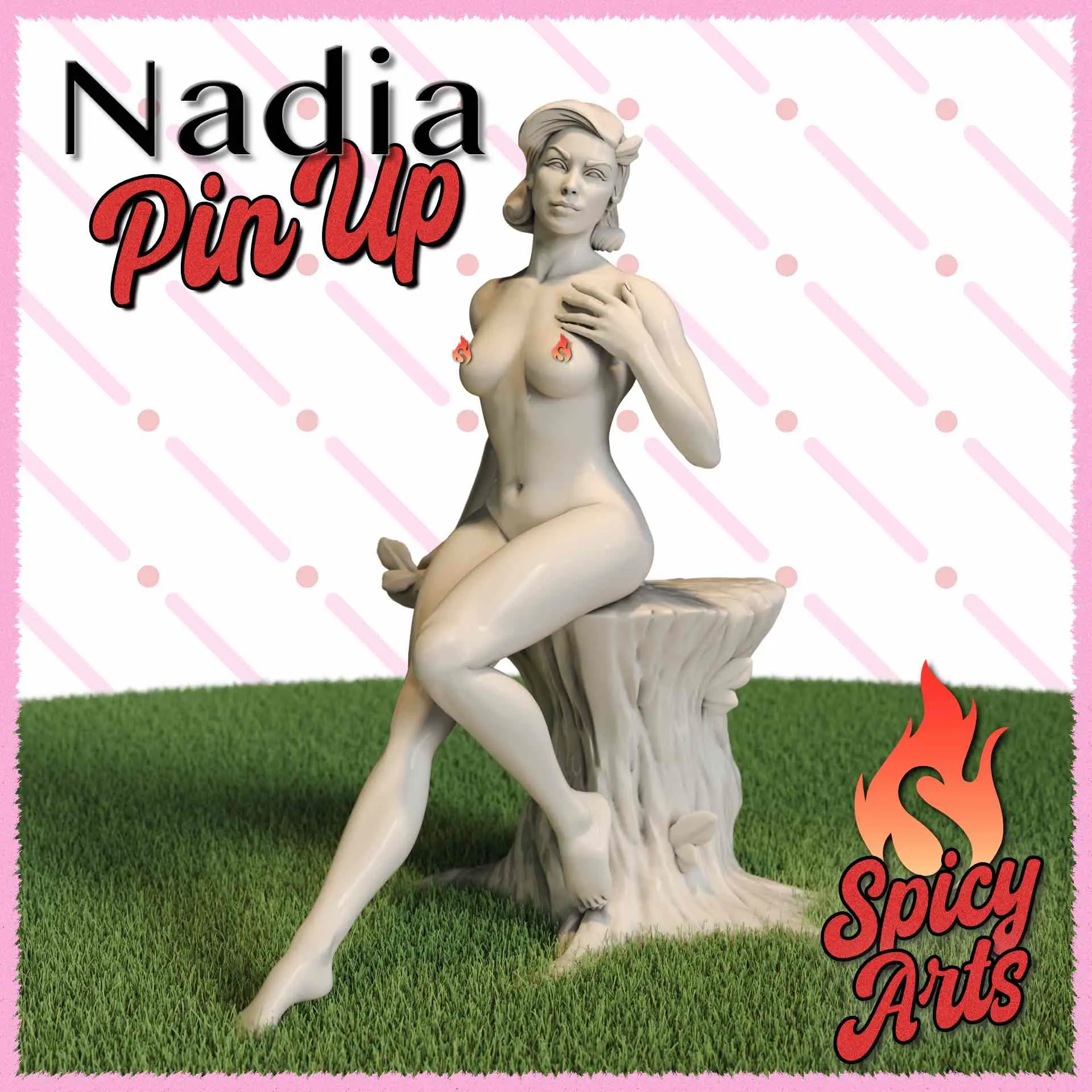 Nadia - (NSFW) Sitting without Wings