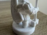 Dwarf warrior statue-3