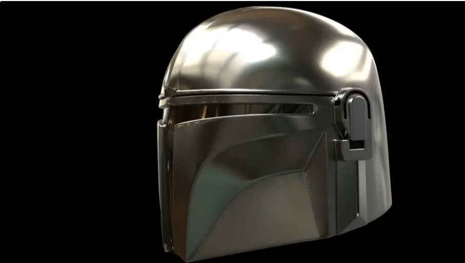 The Mandalorian helmet