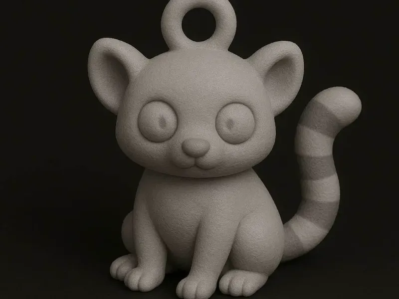LemurBuddy Keychain