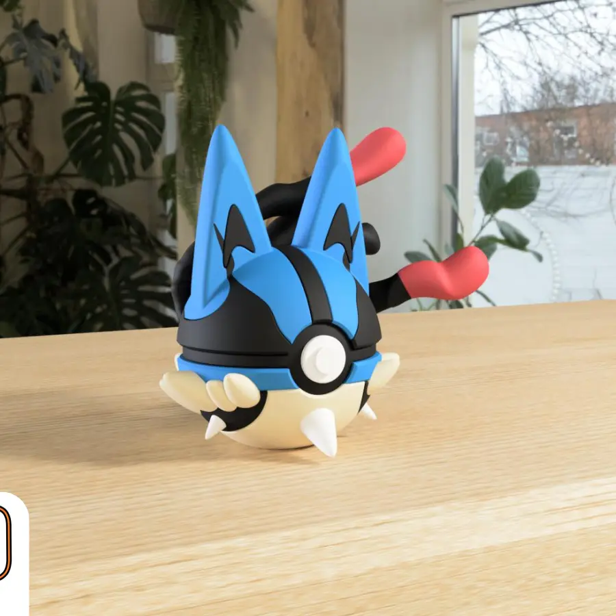 Pokeball Lucario poquemon