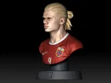 Erling Haaland Norway Bust STL World Cup 2026 Noruega  Model-1