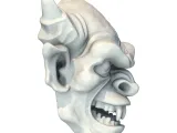 Gargoyle Monster Head – Dark Fantasy Creature Model-6