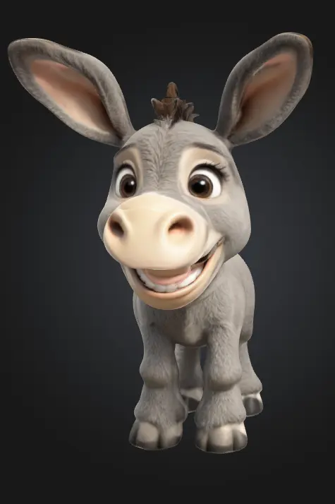 Cute Donkey