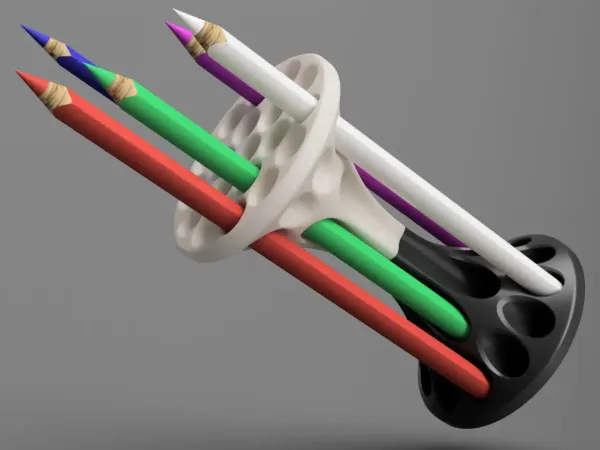 Pencil holder / Stand for crayons