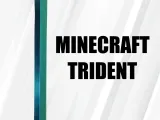 Minecraft trident keychain-6