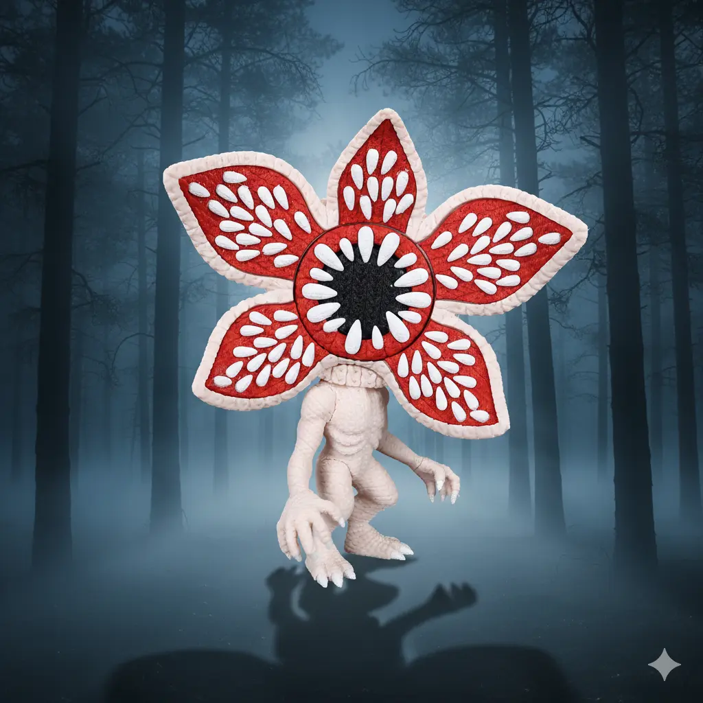 Demogorgon - Stranger Things - Knitted - Crochet - Multipart