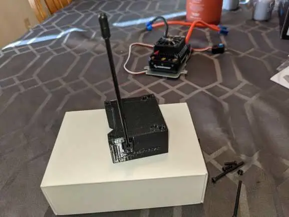 X-maxx Max5 ESC plate - Radio relocation box -Updated-