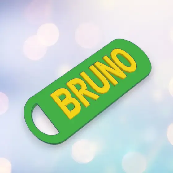 خاتم مفاتيح LLAVERO CON NOMBRE BRUNO