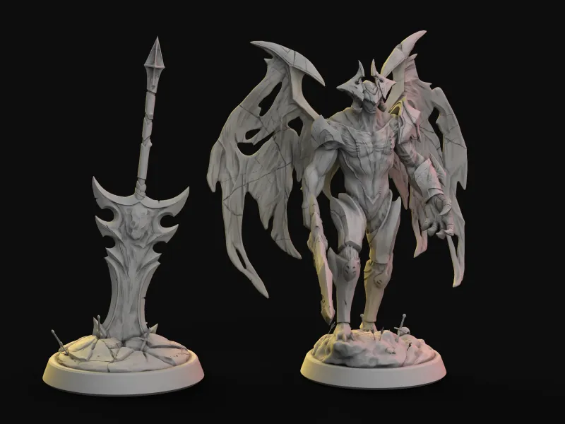 AATROX, THE DARKIN BLADE MINIATURE
