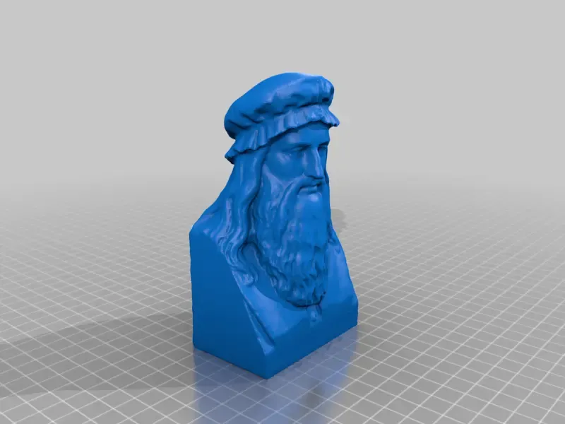 Buste de Léonard de Vinci