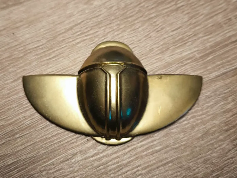 Scarab Tie's Buckle – Mr. Knight (Marvel Rivals Inspired)