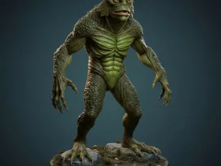 Creature from the black lagoon