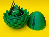Flexi Soldier Dragon And Egg, Articulated Dragon-4