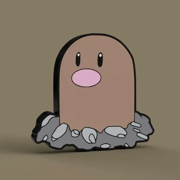 Diglett Leuchtbox