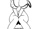 Girl stencil 10-0