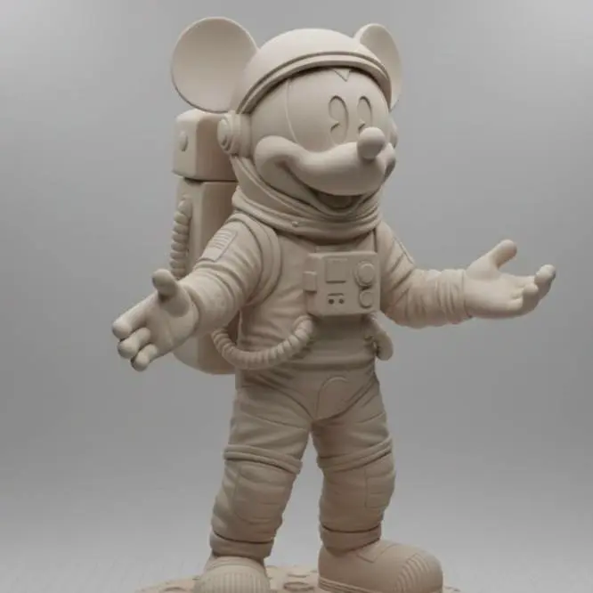 Mickey mouse - Astronauta - fan art