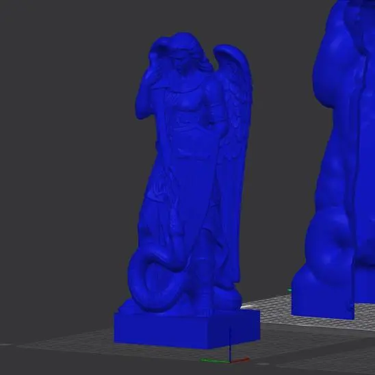 Molde angel San Miguel