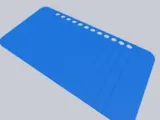 Blank Temperature Blanket Template -0