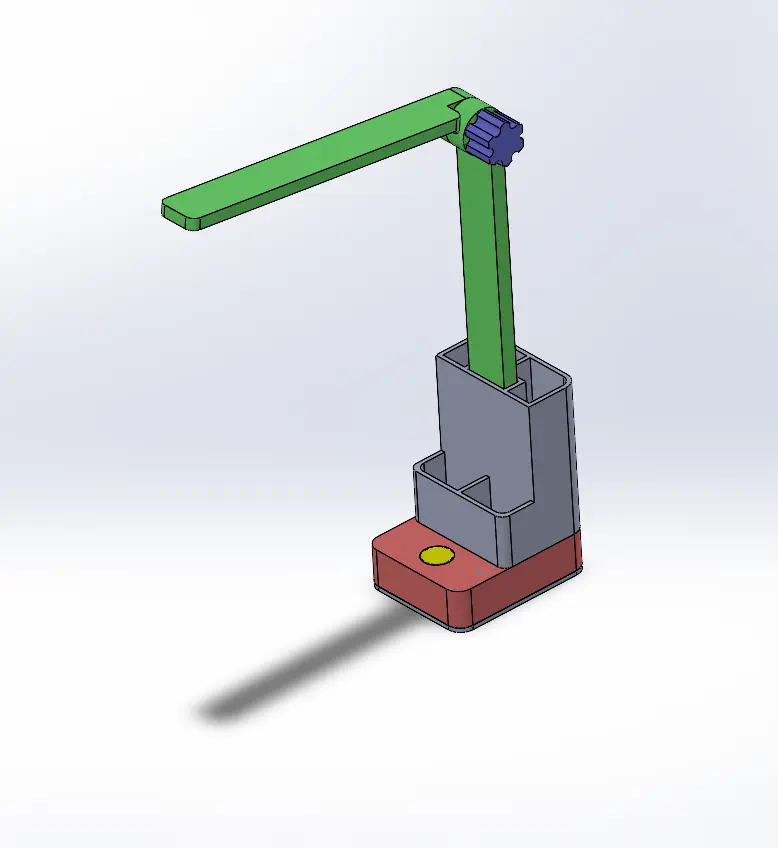 DIY table lamp Cobe LED with 18650 battery