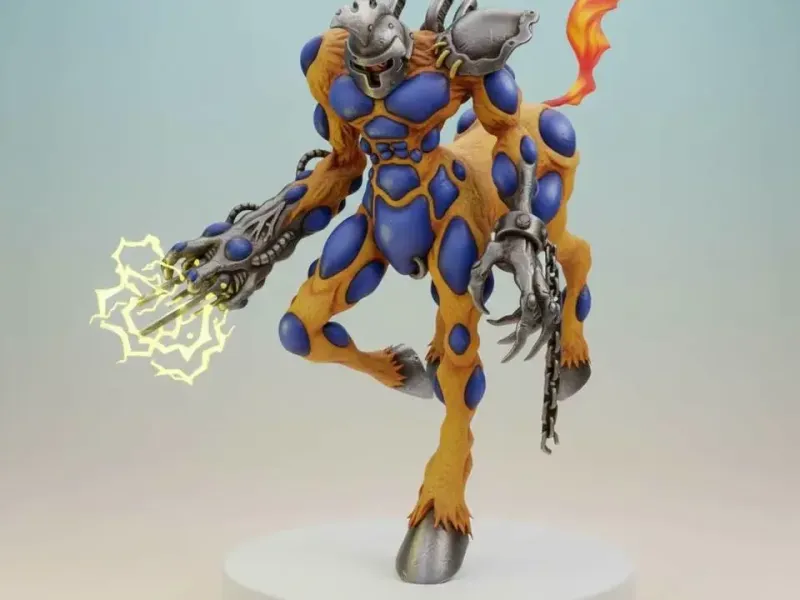 Centalmon Digimon Creature Model