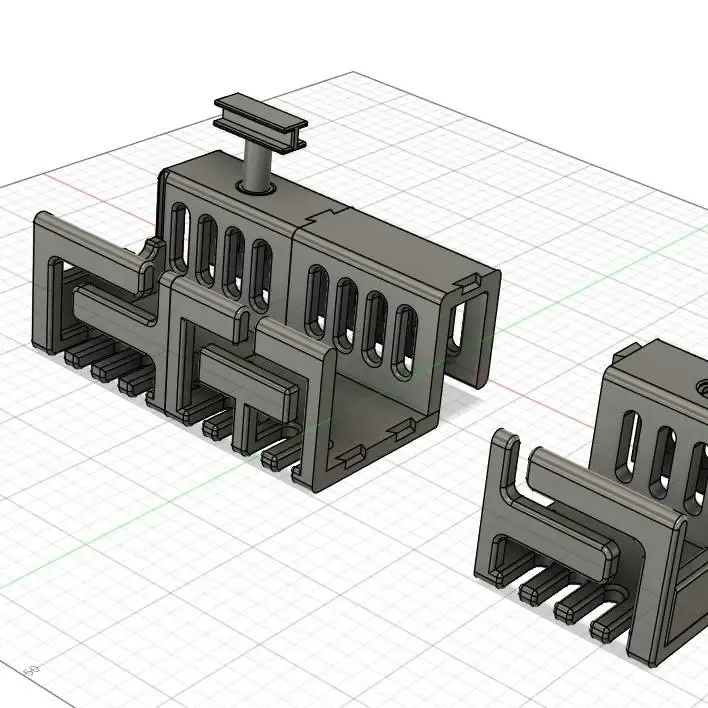 Extendable Extension Plug Holder