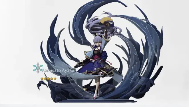 Genshin Impact Kamisato Ayaka STL Koleksiyonu