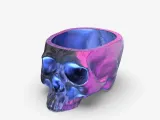 Skull Planter, Human Skull Flower Pot, Spooky Decor PlantPot-2
